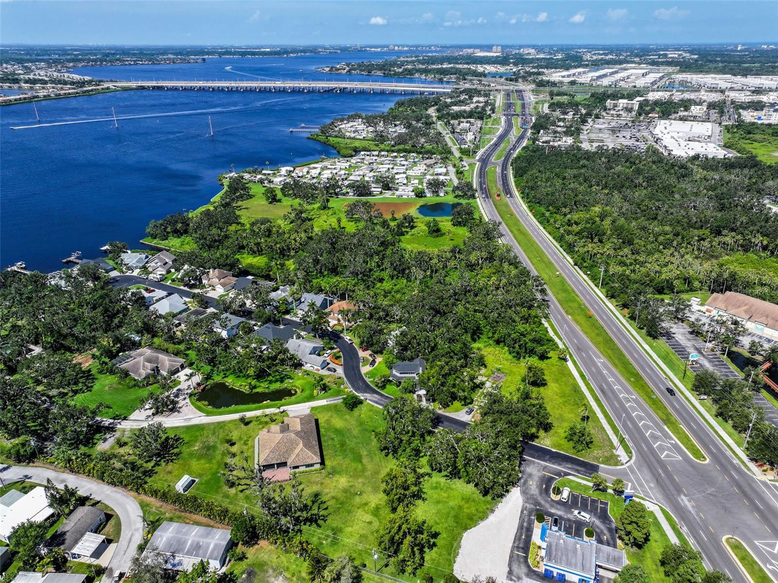 11.1 Acres Waterfront in Ellenton, FL - High Intensity Development / Marina