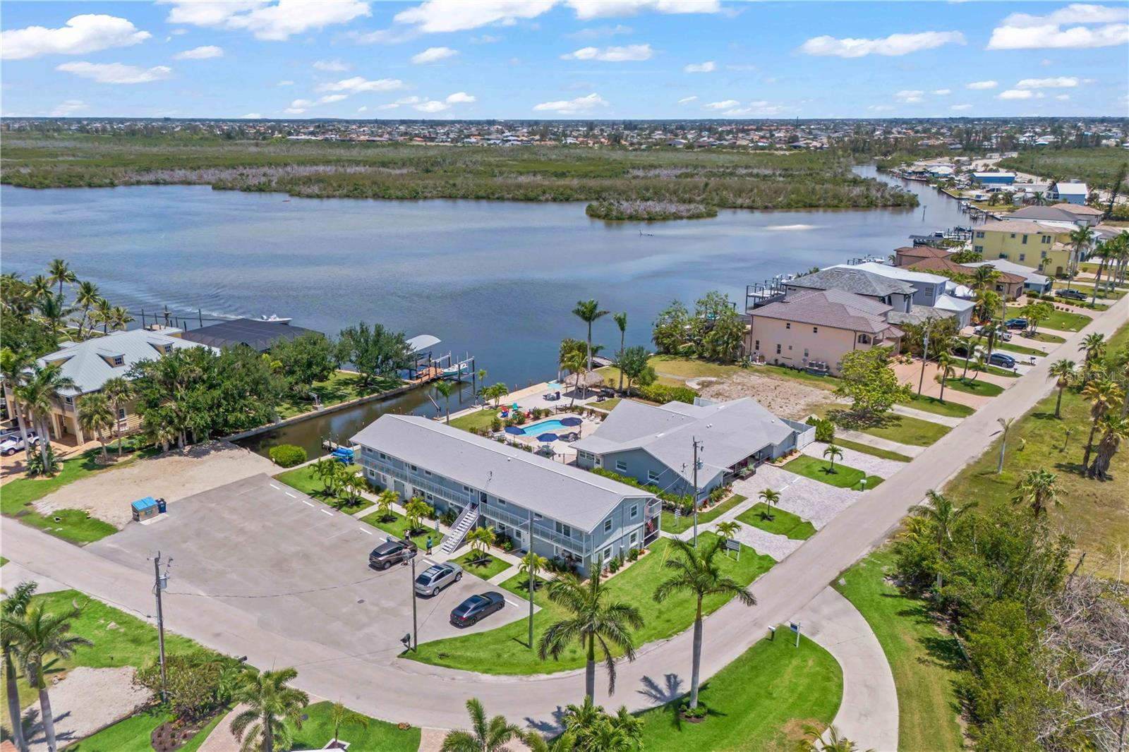 Boutique Resort Marina - 12 Rooms & 5 Boat Slips For Sale in Cape Coral, FL $3,450,000