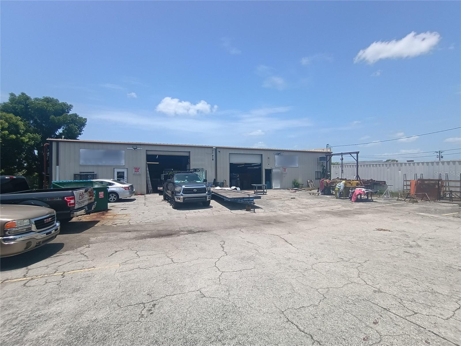 2 Unit Warehouse For Sale On Canal In Cape Coral, FL