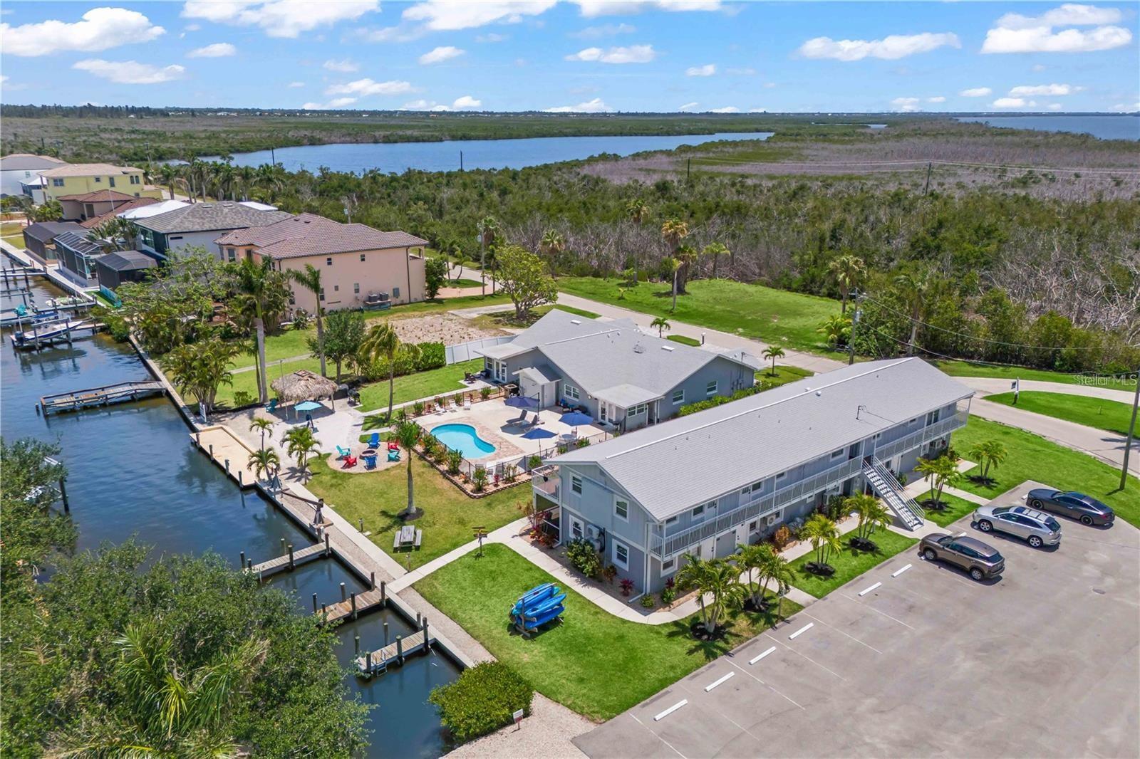 12 Hotel Rooms and 5 Boat Slips For Sale in Matlacha, FL $3,250,000